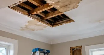 Ceiling leak repair