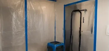 Containment set up for remediation